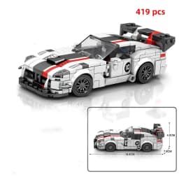 City Speed Sports Car Building Blocks Technique Car Carro Rennau Voiture Vehicle MOC Educational Construction Toys
