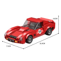 City Speed Sports Car Building Blocks Technique Car Carro Rennau Voiture Vehicle MOC Educational Construction Toys