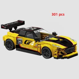 City Speed Sports Car Building Blocks Technique Car Carro Rennau Voiture Vehicle MOC Educational Construction Toys