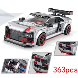 City Speed Sports Car Building Blocks Technique Car Carro Rennau Voiture Vehicle MOC Educational Construction Toys