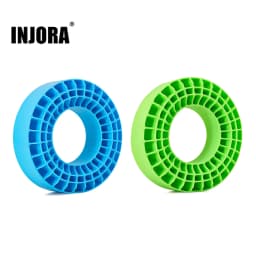 INJORA Silicone Rubber Inserts Foam For 108-110mm (4.35" OD) 1.9" Tires