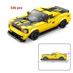 City Car Vehicle Speed  Racer Building Blocks Brick Racing Super Technique Car Moc Creative Garage Set Educational Toys