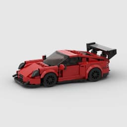 City Car Vehicle Speed  Racer Building Blocks Brick Racing Super Technique Car Moc Creative Garage Set Educational Toys