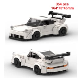 City Car Vehicle Speed  Racer Building Blocks Brick Racing Super Technique Car Moc Creative Garage Set Educational Toys
