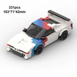City Car Vehicle Speed  Racer Building Blocks Brick Racing Super Technique Car Moc Creative Garage Set Educational Toys
