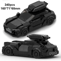 City Car Vehicle Speed  Racer Building Blocks Brick Racing Super Technique Car Moc Creative Garage Set Educational Toys