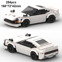 City Car Vehicle Speed  Racer Building Blocks Brick Racing Super Technique Car Moc Creative Garage Set Educational Toys