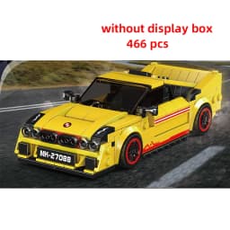 City Car Vehicle Speed  Racer Building Blocks Brick Racing Super Technique Car Moc Creative Garage Set Educational Toys