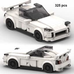 City Car Vehicle Speed  Racer Building Blocks Brick Racing Super Technique Car Moc Creative Garage Set Educational Toys