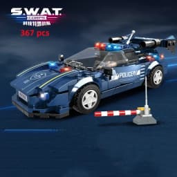 City Car Vehicle Speed  Racer Building Blocks Brick Racing Super Technique Car Moc Creative Garage Set Educational Toys