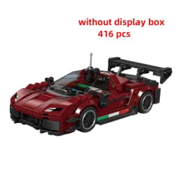City Car Vehicle Speed  Racer Building Blocks Brick Racing Super Technique Car Moc Creative Garage Set Educational Toys