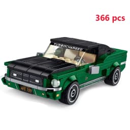 City Car Vehicle Speed  Racer Building Blocks Brick Racing Super Technique Car Moc Creative Garage Set Educational Toys