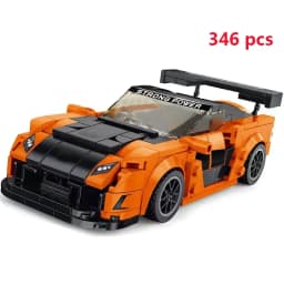 City Car Vehicle Speed  Racer Building Blocks Brick Racing Super Technique Car Moc Creative Garage Set Educational Toys