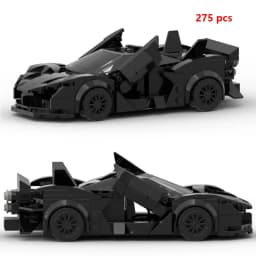 City Car Vehicle Speed  Racer Building Blocks Brick Racing Super Technique Car Moc Creative Garage Set Educational Toys