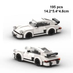 City Car Vehicle Speed  Racer Building Blocks Brick Racing Super Technique Car Moc Creative Garage Set Educational Toys