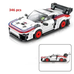 City Car Vehicle Speed  Racer Building Blocks Brick Racing Super Technique Car Moc Creative Garage Set Educational Toys