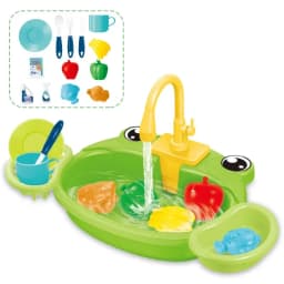 Play House Toys Pretend Play Children's Kitchen Wash Basin Sink Kids Kitchen Set Toy For Boys Girls Kids Gifts