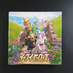 1 Box Homemade S6A Eevee Heroes Japanese Flareon Umbreon Espeon Leafeon Glaceon Sylveon Jolteon Vmax V Game Collection Card Toy