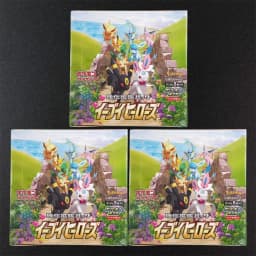 1 Box Homemade S6A Eevee Heroes Japanese Flareon Umbreon Espeon Leafeon Glaceon Sylveon Jolteon Vmax V Game Collection Card Toy