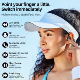Original SP16 Sports Wireless Earphones over Ear Buds with Earhooks True Wireless Running In-Ear Headphones With Mic Otemkay