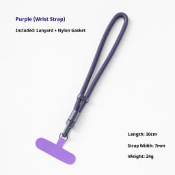 Adjustable Safety Anti-Lost Mobile Phone Lanyard Wrist Strap with Gasket Hanging Chain Durable Mobile Phone Case Accessory
