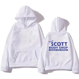 Keith Scott Body Shop Hoodie One Tree Hill Funny Women/men Harajuku Aesthetic Hoodies Autumn Winter Pullover Sweatshirt Vintage