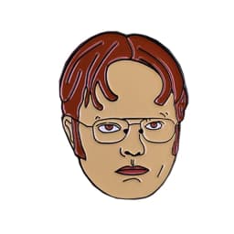 The Office US Enamel Pins Dunder Mifflin Metal Brooch Badge Fashion Jewellery Clothes Hat Backpack Accessory Gifts