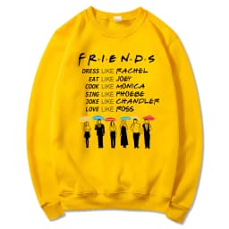 Friends Be Like Sweatshirt Friends Tv Show Hoodie Best Friends Pivot Sweater Chandler Bing Joey Friends Crewneck Sweatshirts