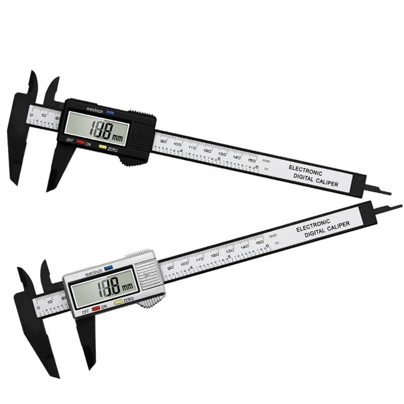 150mm 100mm Electronic Digital Caliper Carbon Fiber Dial Vernier Caliper Gauge Micrometer Measuring Tool Digital Ruler