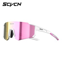 SCVCN New Outdoor Sport Cycling Sunglasses MTB Bike Cycling Hiking Eyewear Running Ultralight Men Women Pickleball UV400 Glasses