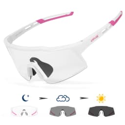 Kapvoe Photochromic Child Sunglasses UV400 Protection Sport Cycling Glasses Kids Boys Girls Fashion Bike Glasses Bicycle Eyewear