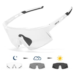 Kapvoe Photochromic Child Sunglasses UV400 Protection Sport Cycling Glasses Kids Boys Girls Fashion Bike Glasses Bicycle Eyewear