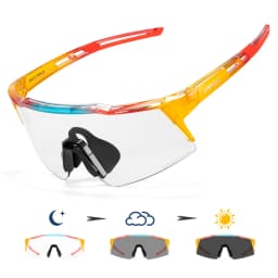 Kapvoe Photochromic Child Sunglasses UV400 Protection Sport Cycling Glasses Kids Boys Girls Fashion Bike Glasses Bicycle Eyewear