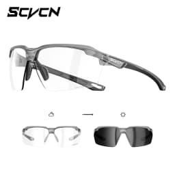 SCVCN Photochromic Cycling Glasses UV400 Outdoor Sports Running Men's Sunglasses Road MTB Bicycle Goggles Women Bike Eyewear