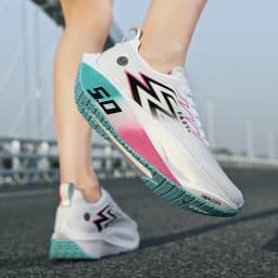 Men Women High Quality Light Running Shoes Cushion Training Shoes Lightweight Wear-Resistant Sneakers