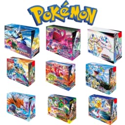 360PSC Pokémon TCG Card Game Booster Box 151 Crown Zenith Fusion Strike Prismatic Evolving Skies Battle Styles Collectible Gift