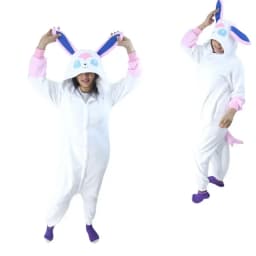 Greninja Kigurumi Onesie Mewtwo Snorlax Gengar Cosplay Halloween Costume Adult Anime Axolotl Eevee Cow Pajamas Pijama