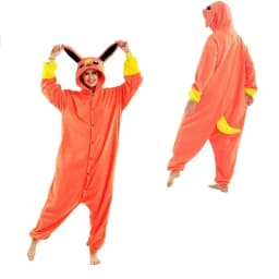 Greninja Kigurumi Onesie Mewtwo Snorlax Gengar Cosplay Halloween Costume Adult Anime Axolotl Eevee Cow Pajamas Pijama
