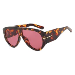 2026 Oversized Pilot Sunglasses for Women Men UV Protection Stylish Eyewear Thick Frame Unique Luxury Designer Sun Glasses Shade