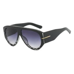 2026 Oversized Pilot Sunglasses for Women Men UV Protection Stylish Eyewear Thick Frame Unique Luxury Designer Sun Glasses Shade
