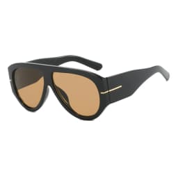 2026 Oversized Pilot Sunglasses for Women Men UV Protection Stylish Eyewear Thick Frame Unique Luxury Designer Sun Glasses Shade