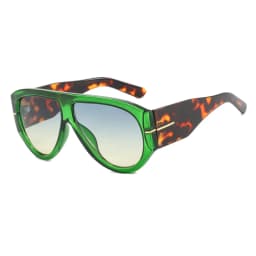2026 Oversized Pilot Sunglasses for Women Men UV Protection Stylish Eyewear Thick Frame Unique Luxury Designer Sun Glasses Shade