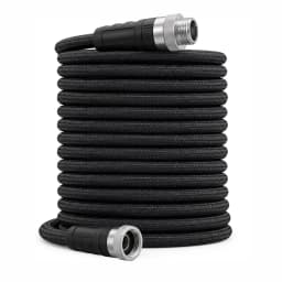 25/50/75/100 FT Non-Expandable Garden Hose, Lightweight Water Hose With TPE Inner Tube, Anti-Kink Braided Hose For Car Wash Yard Patio