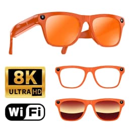 Lenovo 2400W 8K Upgrade Smart AI Glasses HD Shooting Camera Photo Video Voice Call Translation Bluetooth AI Motorcycle Glasses