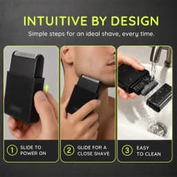 VGR Razor Rechargeable Shaver Professional Beard Trimmer Travel Hair Trimmers Reciprocating Shaving Machine for Men V-376