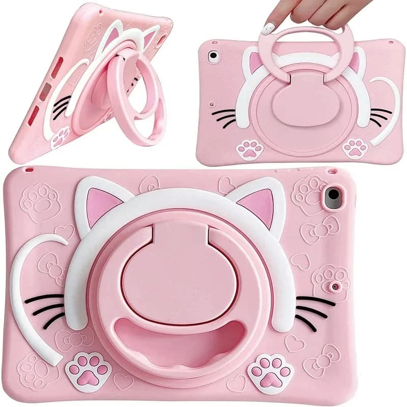 Kids Case For Samsung Galaxy Tab A 8.0 2019 T290 10.1 T510 Tablet Cover Tab A7 Lite 8.7 A9+A11+Plus 11 A8 Stand Shockproof Shell