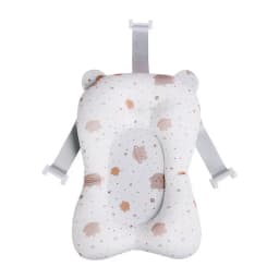 Baby Shower Bath Tub Pad Non-Slip Newborn Bathtub Mat Safety Nursing Foldable Support Comfort Body Cushion Mat Pillow Cartoon