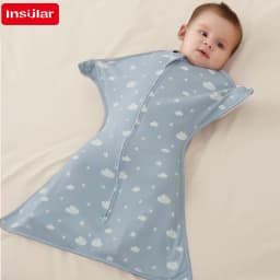 Baby Sleeping Bags Summer Thin Newborn Swaddle Blanket For 0-12 Months Promote Sleep Infant 100% Cotton Soft Newborn Blanket