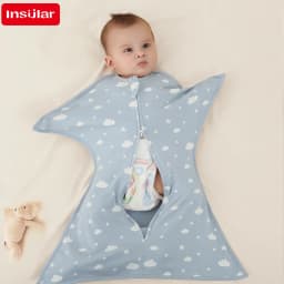 Baby Sleeping Bags Summer Thin Newborn Swaddle Blanket For 0-12 Months Promote Sleep Infant 100% Cotton Soft Newborn Blanket