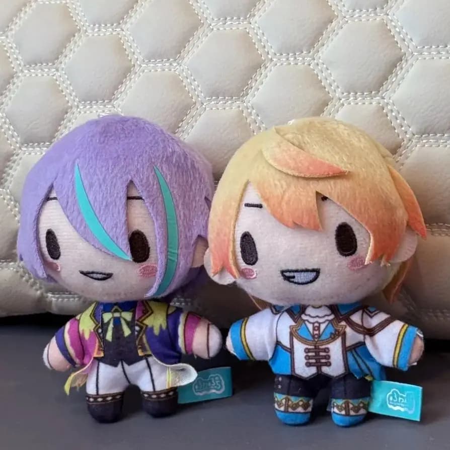 10cm Pjsk Plush Keychain Project Sekai Tenma Tsukasa Stuffed Plushies Bag Pendant Kamishiro Rui Kawaii Plush Doll Toy Gift